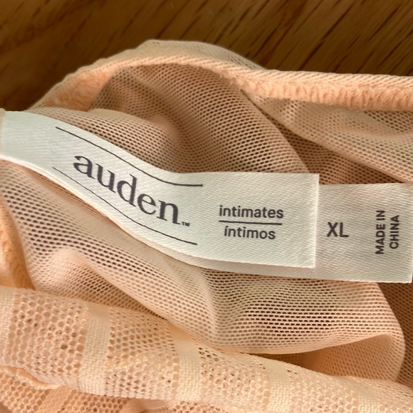 Auden Cream and White Chemise with Lace V-Neck - Picture 3 of 7